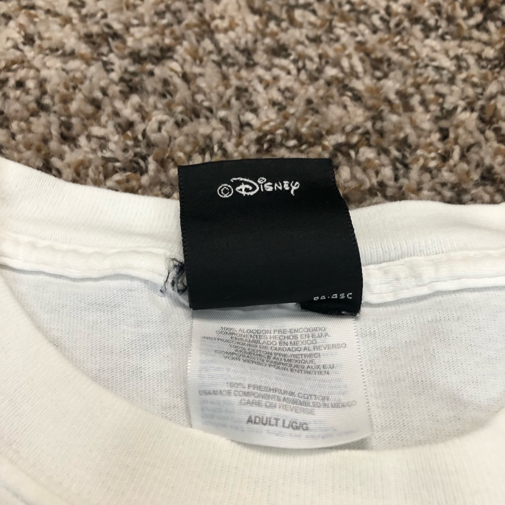 Vintage 2001 Disney World Marathon Epcot Double Sided Mickey Long Sleeve T-Shirt - Picture 5 of 12